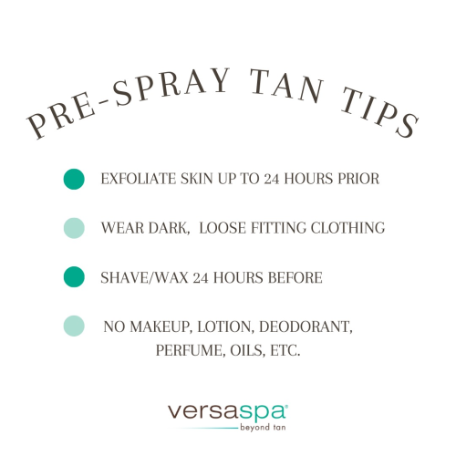 Spray Tan Prep Spray Tan Prep